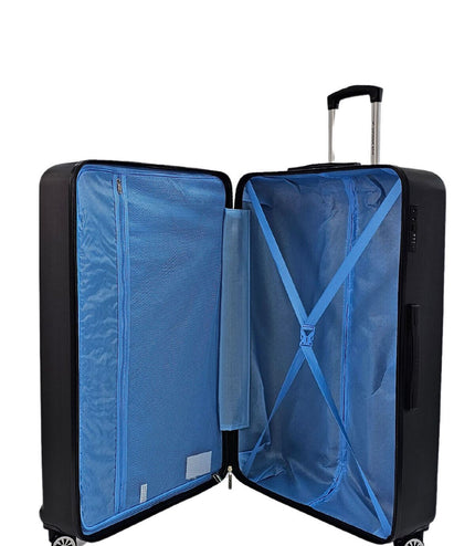 Alsager Extra Large Hard Shell Suitcase in Black