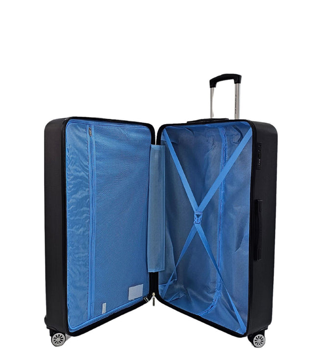Alsager Extra Large Hard Shell Suitcase in Black
