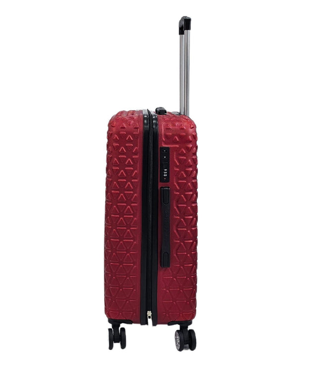 Adlington Medium Hard Shell Suitcase in Burgundy
