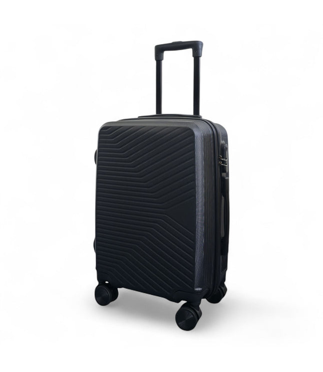 Junee Cabin Hard Shell Suitcase in Black