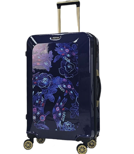 Canvey Medium Hard Shell Suitcase in Blue