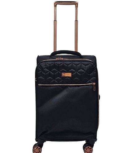 Bexley Cabin Soft Shell Suitcase in Black