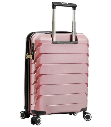 Cleckheaton Cabin Hard Shell Suitcase in Rose Gold