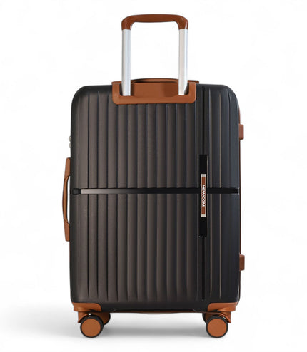 Corowa Medium Hard Shell Suitcase in Black