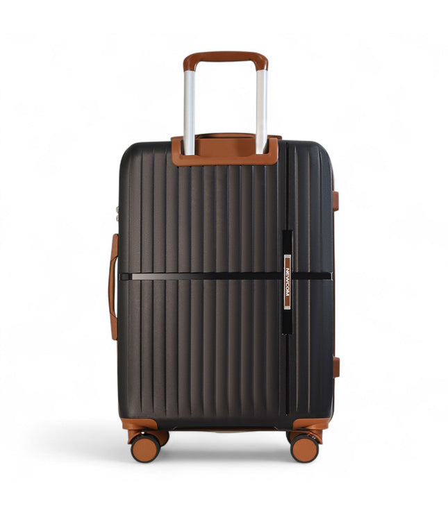 Corowa Medium Hard Shell Suitcase in Black