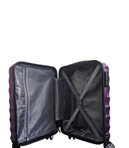 Colyton Cabin Hard Shell Suitcase in Purple