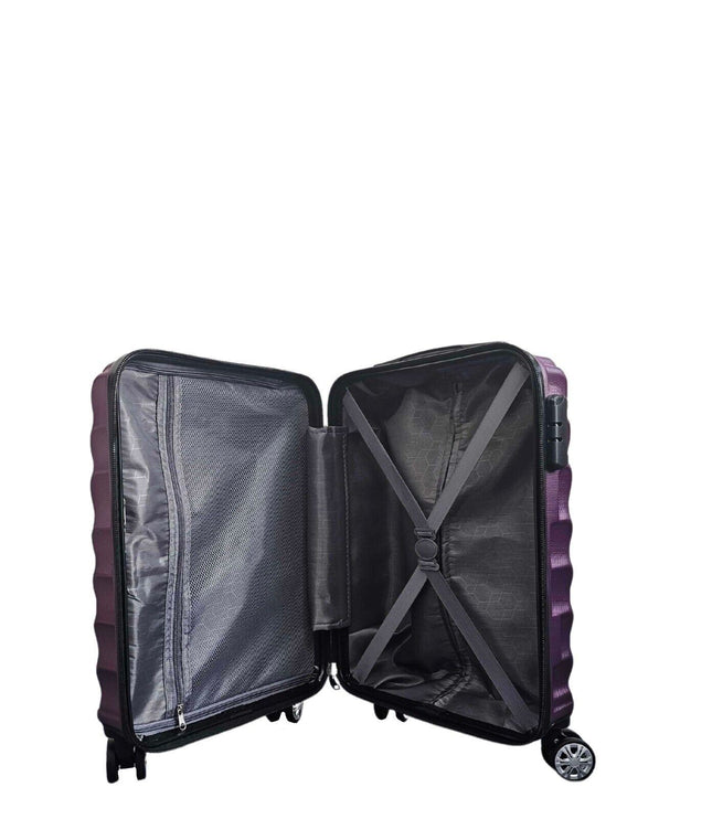 Colyton Cabin Hard Shell Suitcase in Purple