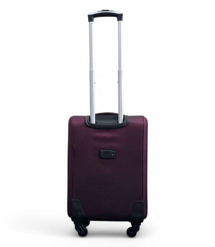 Nagoya Cabin Soft Shell Suitcase in Purple
