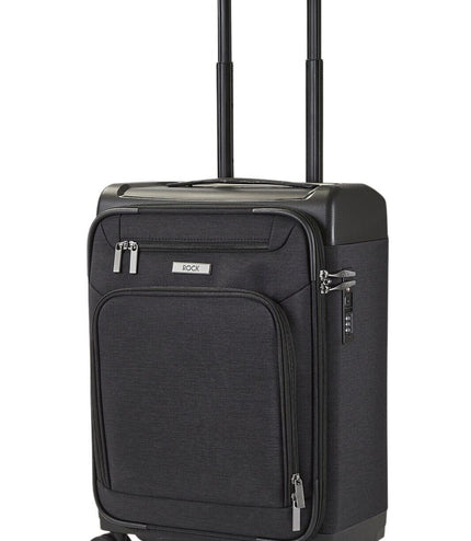 Amesbury Cabin Soft Shell Suitcase in Black