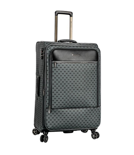 Corringham Large Soft Shell Suitcase in Grey