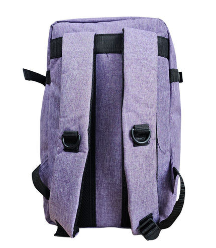Backpack Rucksack 40x20 x25 cm Underseat Travel Cabin Bag for Easy Jet, Ryanair Lilac