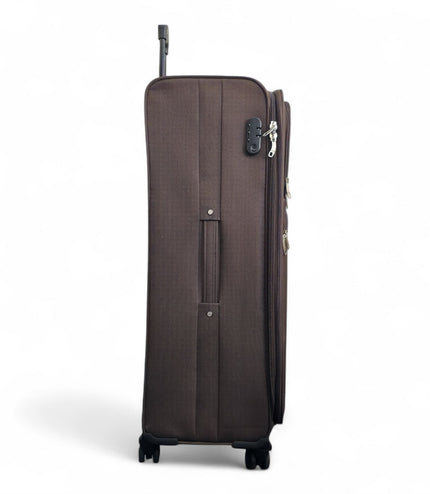 Gosford X-Large Soft Shell Suitcase in Brown