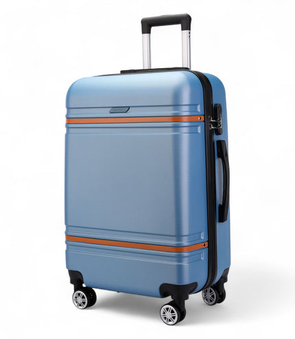 Calgary Large Hard Shell Suitcase in Blue