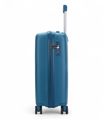 Burnaby Cabin Hard Shell Suitcase in Teal Blue