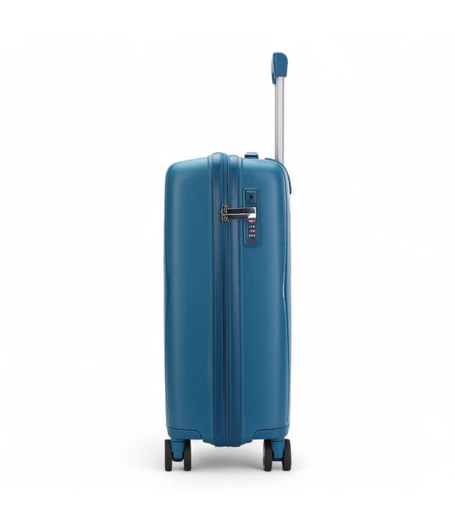 Burnaby Cabin Hard Shell Suitcase in Teal Blue