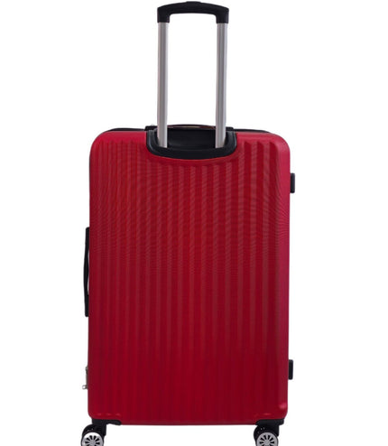 Alsager Large Hard Shell Suitcase in Burgundy