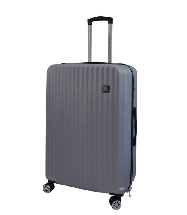 Alsager Large Hard Shell Suitcase in Silver