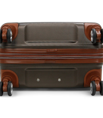 Armidale Medium Hard Shell Suitcase in Coffee