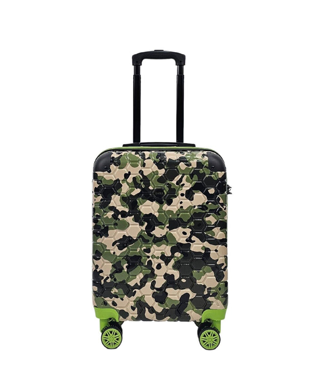 Brewood Cabin Hard Shell Suitcase in Green