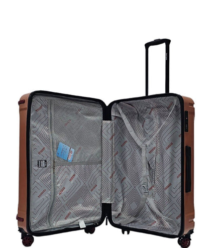 Chilton Large Hard Shell Suitcase in Rose Gold