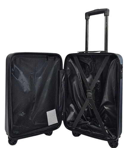 Croydon Cabin Hard Shell Suitcase in Black