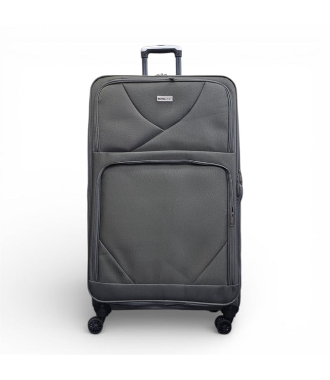 Nagoya X-Large Soft Shell Suitcase in Grey