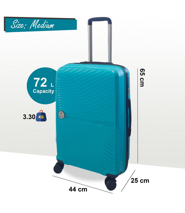 Acton Medium Hard Shell Suitcase in Mint