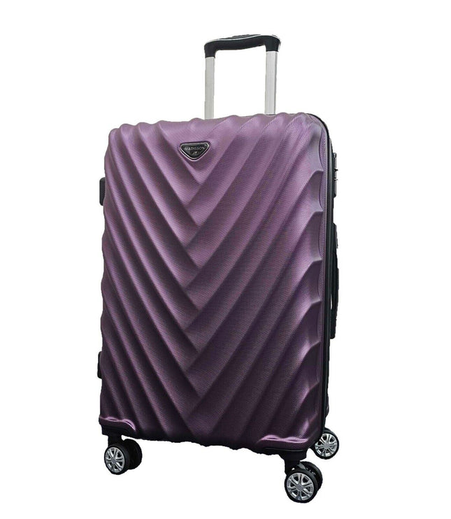 Colyton Large Hard Shell Suitcase in Purple