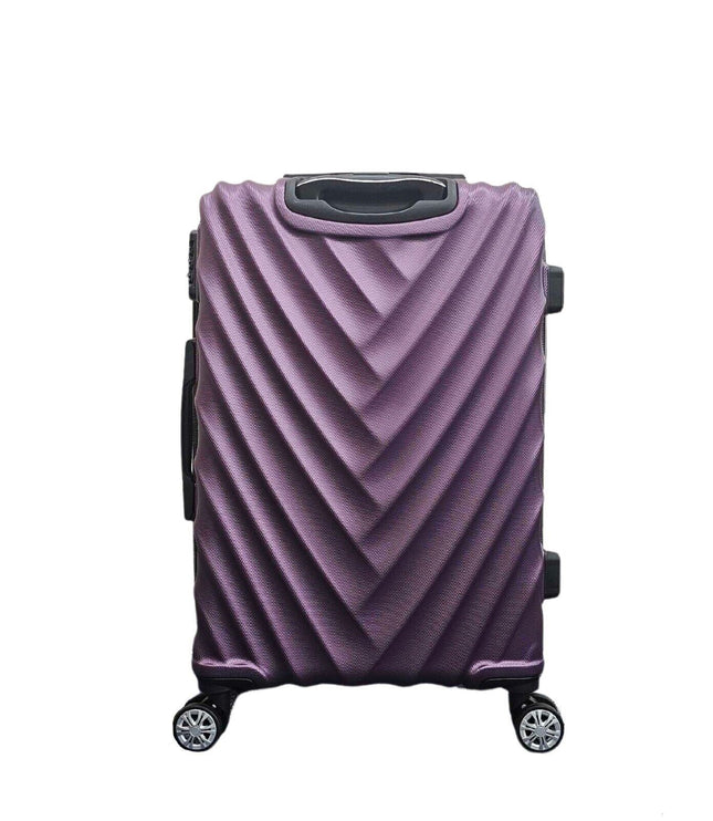 Colyton Large Hard Shell Suitcase in Purple