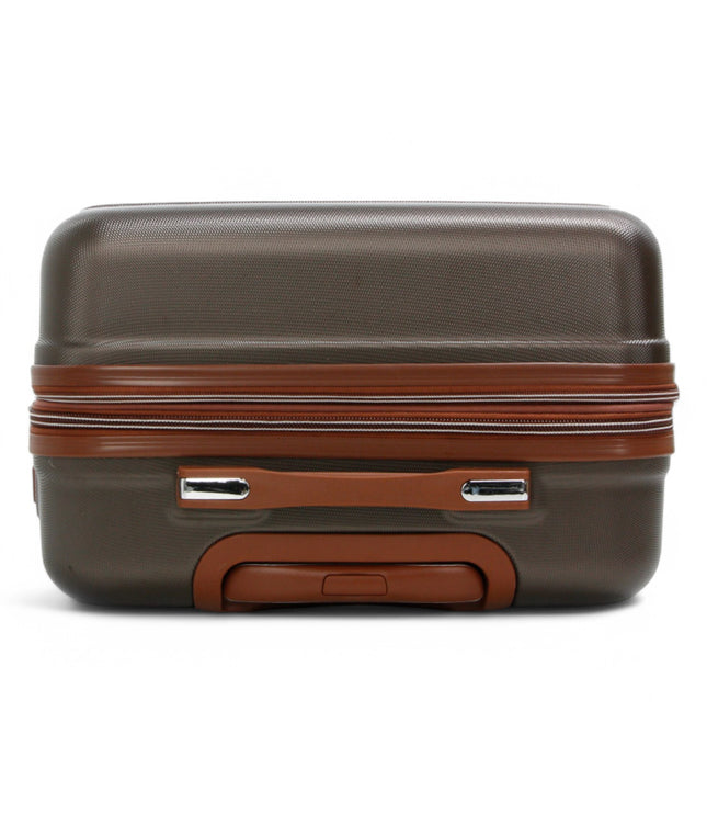 Armidale Medium Hard Shell Suitcase in Coffee