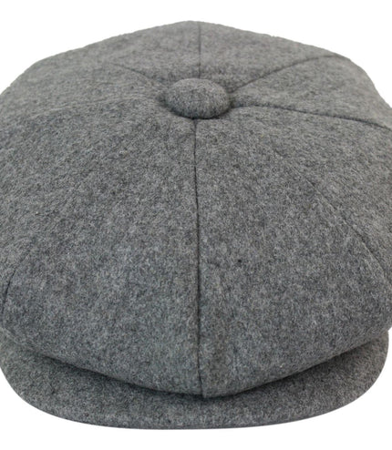 Mens Peaky Blinders Newsboy Wool 8 Panel Gatsby Flat Baker Hat