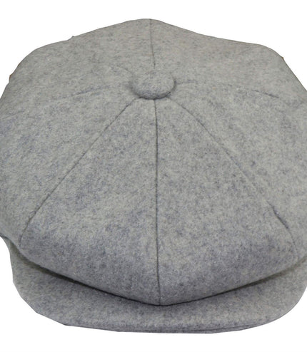 Mens Peaky Blinders Newsboy Wool 8 Panel Gatsby Flat Baker Hat