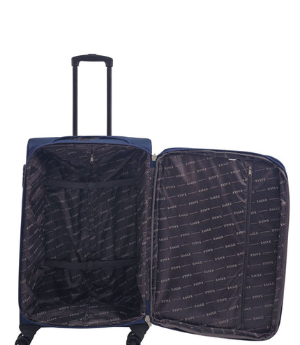 Arundel Medium Soft Shell Suitcase in Navy