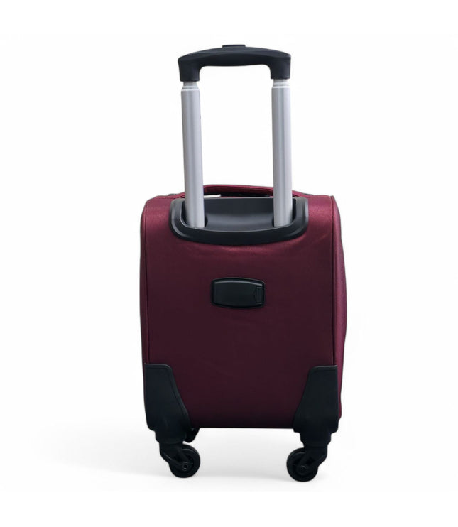 Nagoya Unserseat Soft Shell Suitcase in Wine