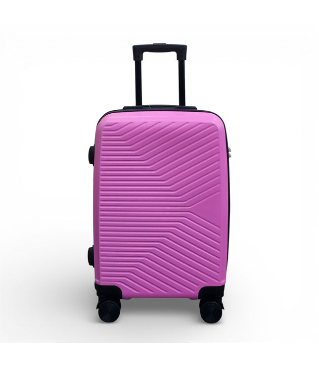 Junee Cabin Hard Shell Suitcase in Pink