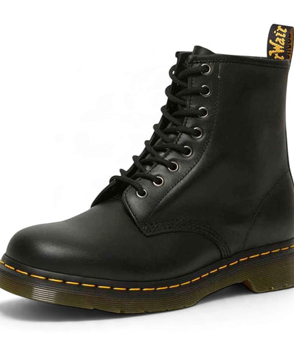 Dr Martens 1460 Black Nappa Leather 8-Eye Combat Boots - 11822002