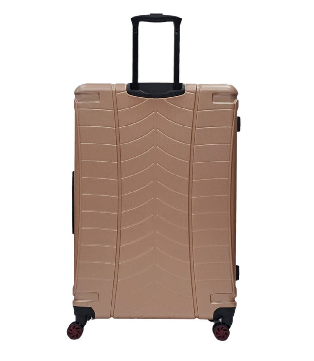 Chilton Double Extra Large Hard Shell Suitcase in Rose Gold