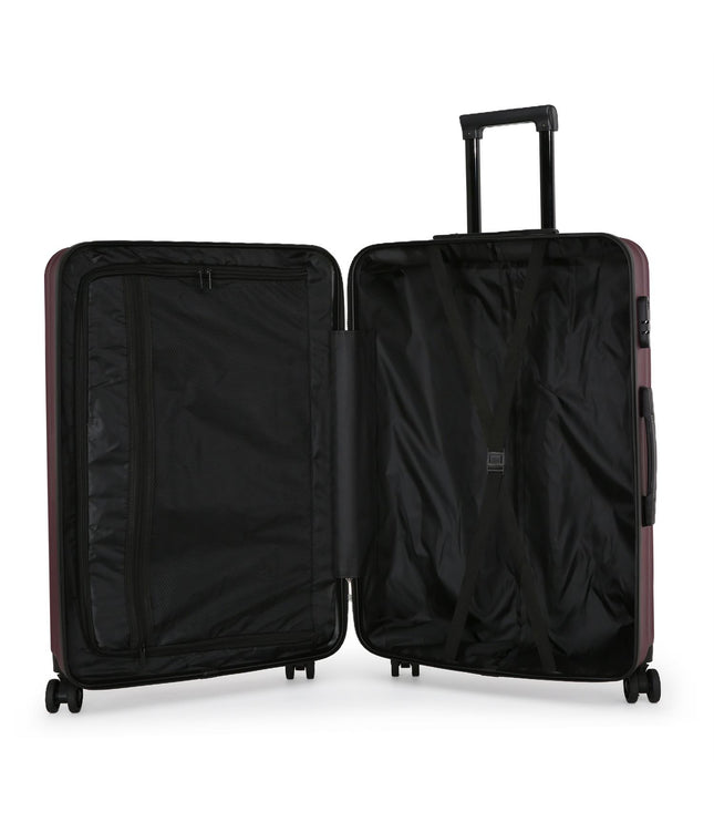 Edmonton Large Hard Shell Suitcase in Burgundy
