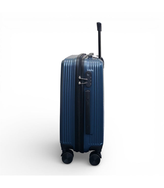 Junee Set of 3 Hard Shell Suitcase in Blue