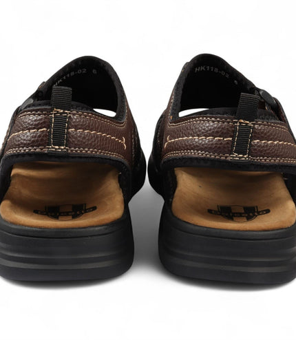 Men's Navy Lightweight Open Toe Casual Sandals