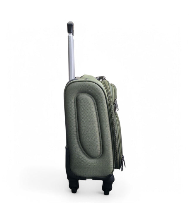 Nagoya Unserseat Soft Shell Suitcase in Khaki