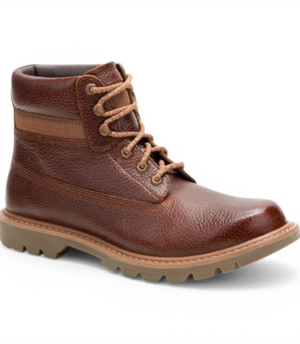 CAT (Caterpillar) Colorado 2.0 Ginger Brown Leather Hiking Ankle Boots