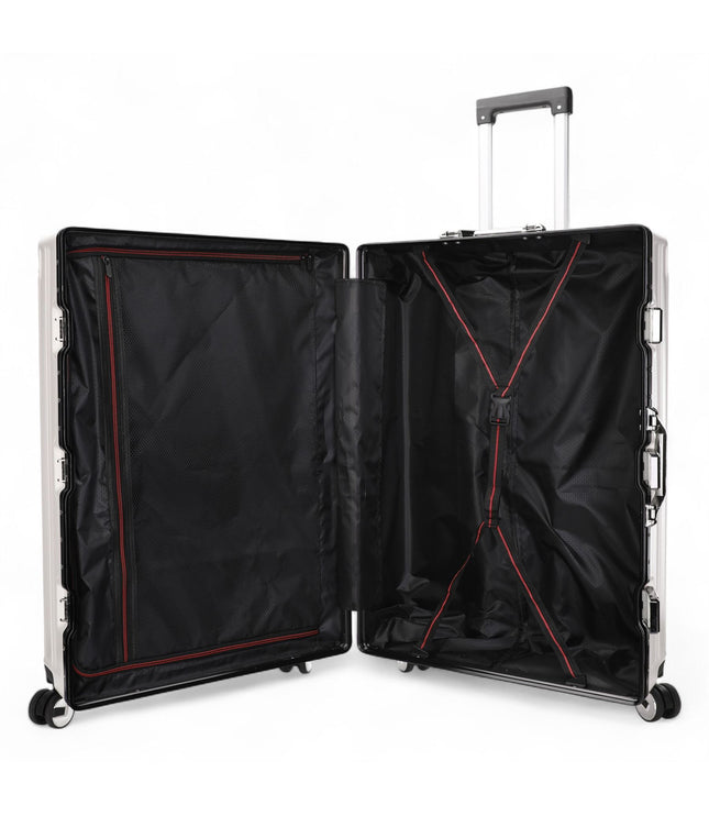 Airdrie Large Hard Shell Suitcase in White