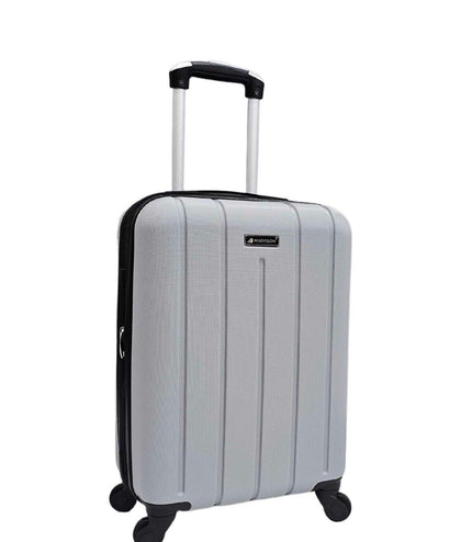 Coalville Cabin Hard Shell Suitcase in Silver