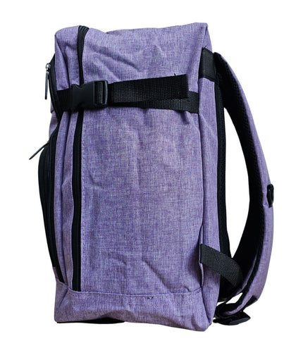 Backpack Rucksack 40x20 x25 cm Underseat Travel Cabin Bag for Easy Jet, Ryanair Lilac