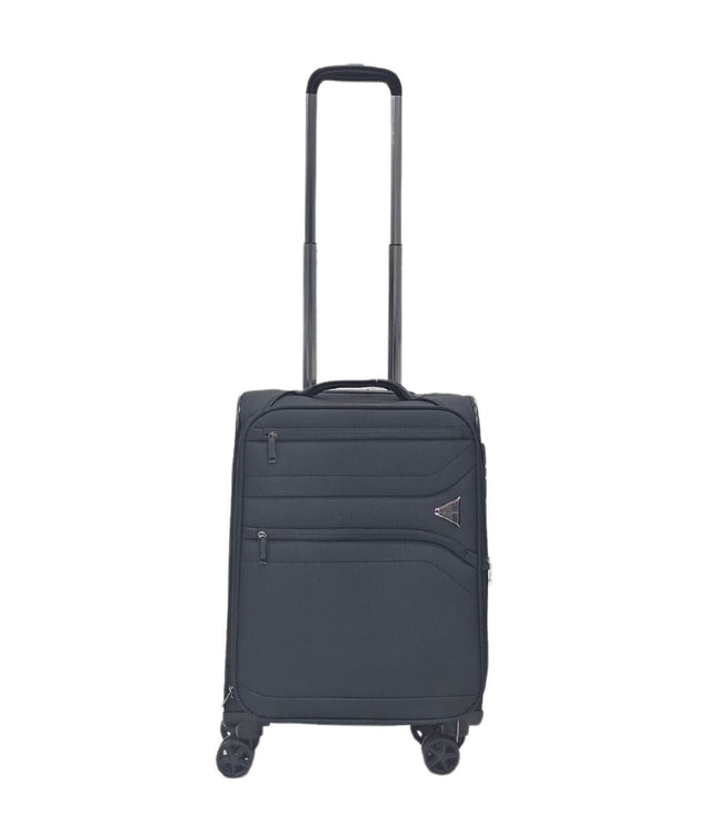 Corby Cabin Soft Shell Suitcase in Black