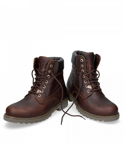 Panama Jack 03 C52 Mens Brown Waterproof Leather Laces Hiking Ankle Boots