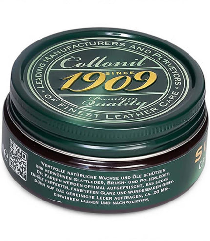 Collonil 1909 Burgundy Supreme Crème de Luxe 100 ml Leather Conditioner Polish