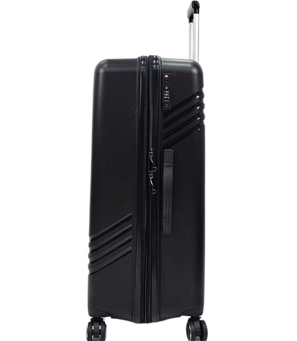 Camborne Large Hard Shell Suitcase in Black