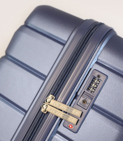 Forster Set of 3 Hard Shell TSA Suitcase in Blue
